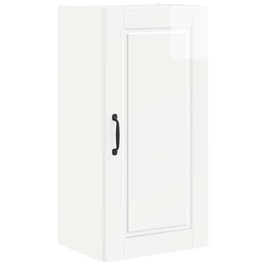 Wall Cabinet PORTO High Gloss White 40 x 31 x 80 cm Wall Cabinet PORTO High Gloss White 40 x 31 x 80 cm