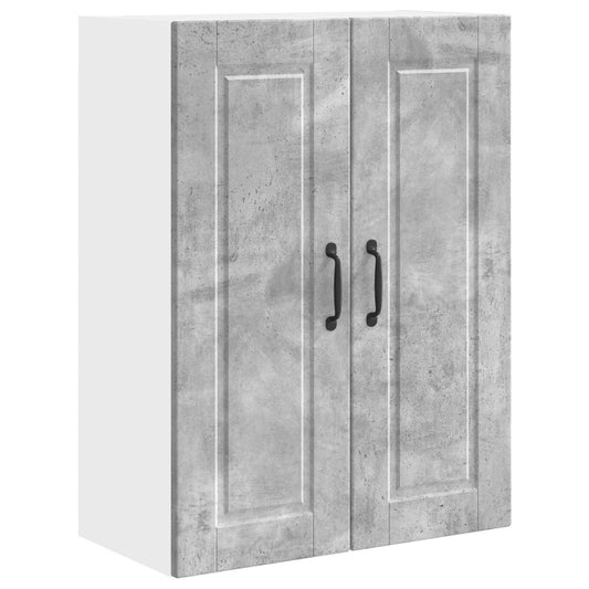Wall Cabinet PORTO Concrete Grey 60 x 31 x 80 cm Wall Cabinet PORTO Concrete Grey 60 x 31 x 80 cm