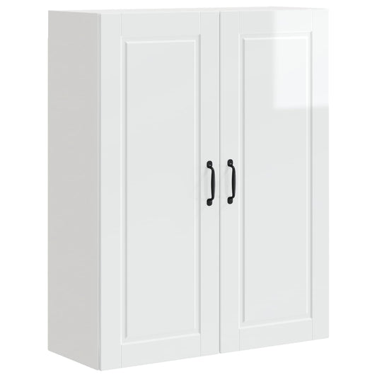 Wall Cabinet PORTO High Gloss White 80 x 31 x 100 cm Wall Cabinet PORTO High Gloss White 80 x 31 x 100 cm