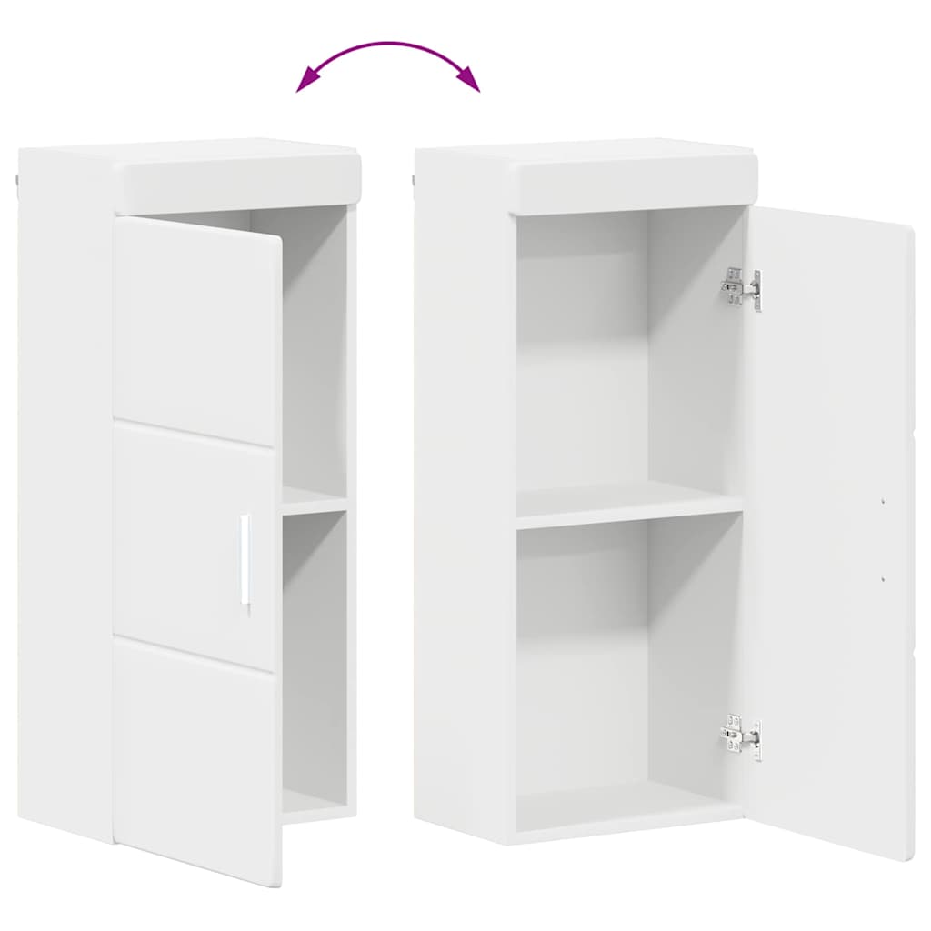 Bathroom Furniture Set TULUM 4 pcs White 60 x 34 x 63 cm
