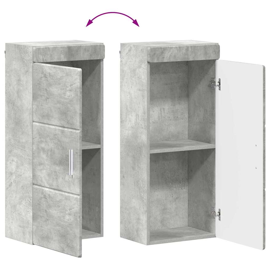 Bathroom Furniture Set TULUM 4 pcs Concrete Grey