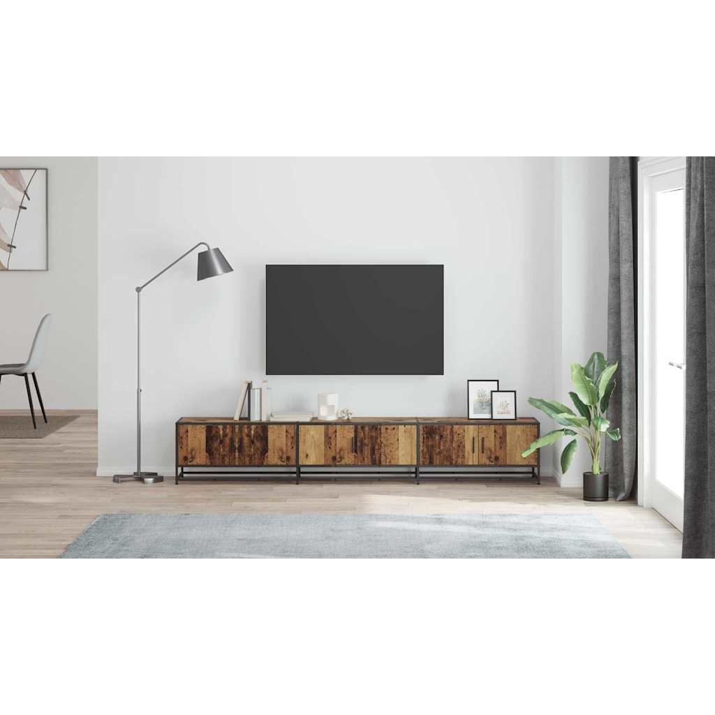 TV Units 240 x 35 x 41 cm Old Wood Engineered wood