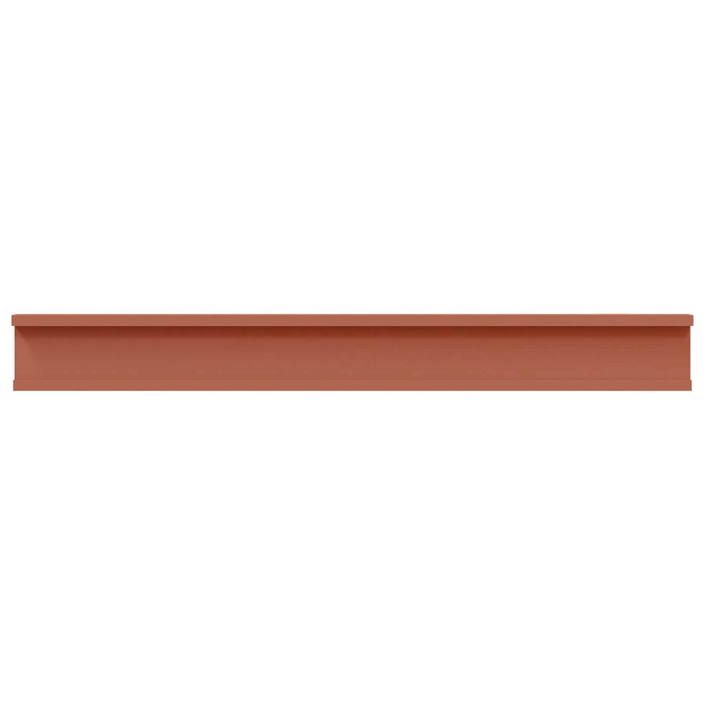 Wall Shelf with Shelf 4 pcs Red 80 x 9 x 3 cm Engineered Wood