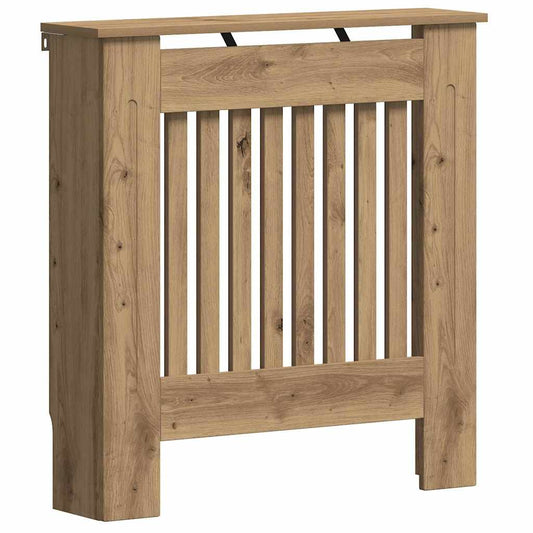 Radiator Cover Artisan Oak 78 x 19 x 81.5 cm Engineered Wood Radiator Cover Artisan Oak 78 x 19 x 81.5 cm Engineered Wood