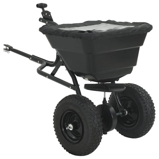Spreader Black 53 x 108 x 74 cm PVC and Steel Spreader Black 53 x 108 x 74 cm PVC and Steel