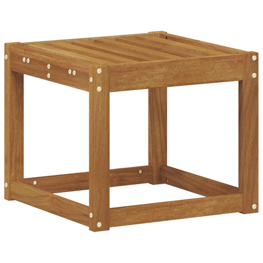 Stool Bench Natural 43 x 43 x 37 cm Solid Acacia Wood Stool Bench Natural 43 x 43 x 37 cm Solid Acacia Wood