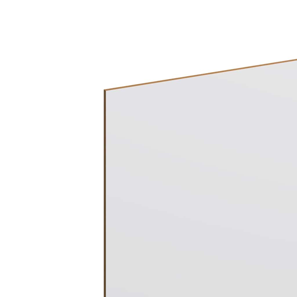 Decor Panels 150 pcs White 15 x 21 x 0.27 cm Engineered Wood