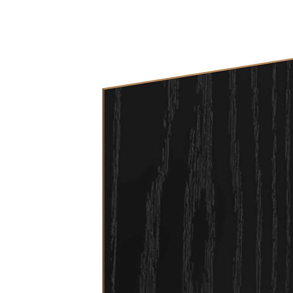 Decor Panels 12 pcs Black Oak 15 x 21 x 0.27 cm Engineered Wood