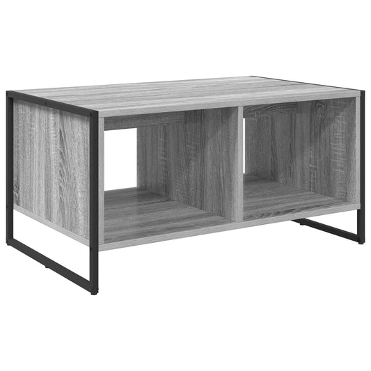 Coffee Table Grey Sonoma 80 x 50 x 40 cm Engineered Wood Coffee Table Grey Sonoma 80 x 50 x 40 cm Engineered Wood