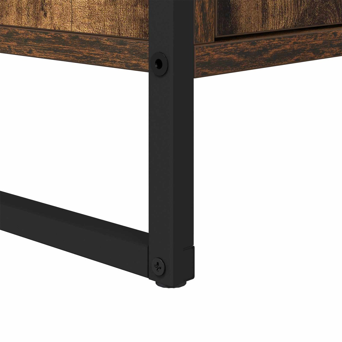 Bathroom Cabinet Smoke Oak 90 x 30 x 60 cm Engineered Wood