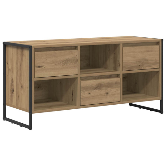 TV Cabinet Artisian Oak 100 x 36 x 49.5 cm Engineered Wood TV Cabinet Artisian Oak 100 x 36 x 49.5 cm Engineered Wood