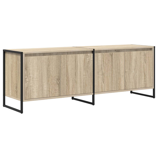 TV Cabinet Sonoma 140 x 36 x 49.5 cm Engineered Wood TV Cabinet Sonoma 140 x 36 x 49.5 cm Engineered Wood