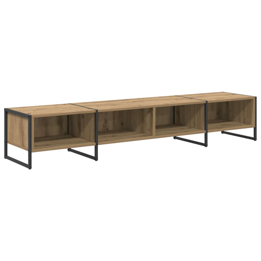 TV Cabinet Artisian Oak 170.5 x 36 x 30.5 cm Engineered Wood TV Cabinet Artisian Oak 170.5 x 36 x 30.5 cm Engineered Wood