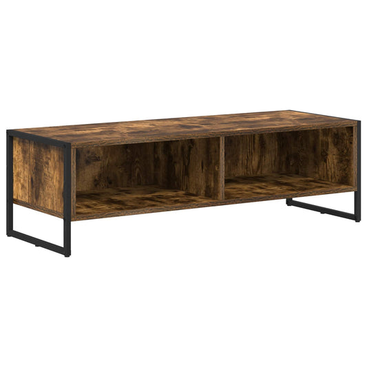 TV Cabinet Smoke Oak 100 x 36.5 x 30.5 cm Engineered Wood TV Cabinet Smoke Oak 100 x 36.5 x 30.5 cm Engineered Wood