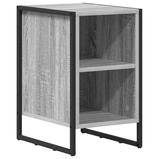 Bedside Table Grey Sonoma 39.5 x 30 x 50 cm Engineered Wood Bedside Table Grey Sonoma 39.5 x 30 x 50 cm Engineered Wood