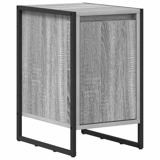 Bedside Table Grey Sonoma 39.5 x 30 x 50 cm Engineered Wood Bedside Table Grey Sonoma 39.5 x 30 x 50 cm Engineered Wood