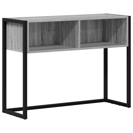 End Table Grey Sonoma 100 x 36 x 75 cm Engineered Wood End Table Grey Sonoma 100 x 36 x 75 cm Engineered Wood