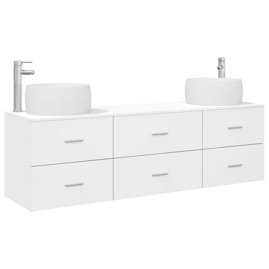 Bathroom Furniture Set 3 pcs White 49.5 x 44.5 x 66 cm Bathroom Furniture Set 3 pcs White 49.5 x 44.5 x 66 cm