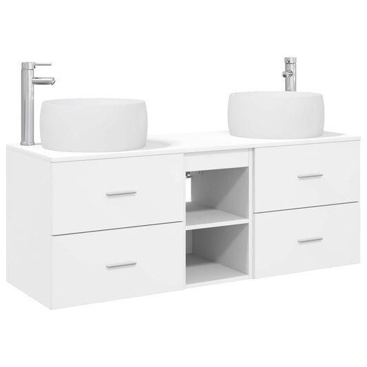 Bathroom Furniture Set 3 pcs White 49.5 x 44.5 x 66 cm Bathroom Furniture Set 3 pcs White 49.5 x 44.5 x 66 cm