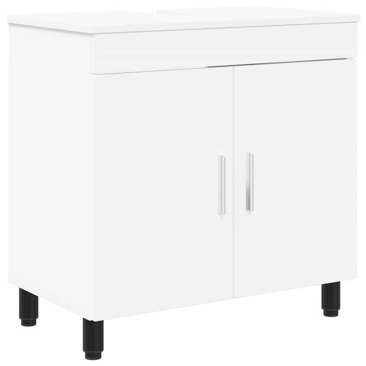 Bathroom Vanity Unit White 60 x 35 x 60 cm Engineered Wood Bathroom Vanity Unit White 60 x 35 x 60 cm Engineered Wood