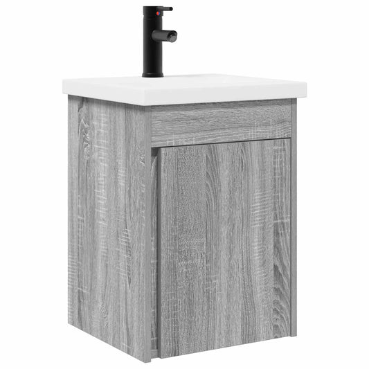 Bathroom Vanity Unit with Tap Grey Sonoma 42 x 40 x 74.5 cm Bathroom Vanity Unit with Tap Grey Sonoma 42 x 40 x 74.5 cm