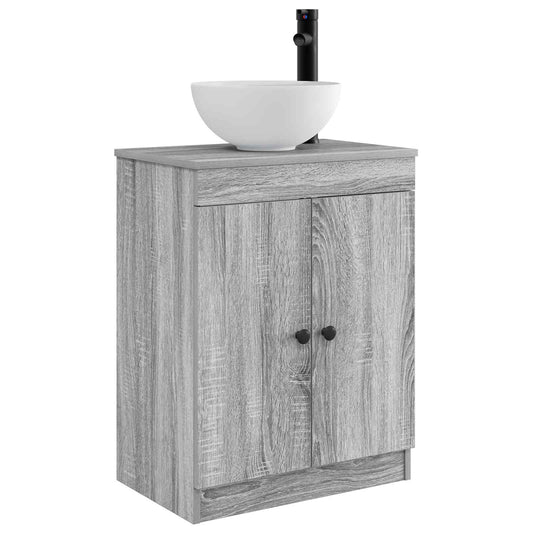 Bathroom Vanity with Sink Grey Sonoma 54 x 35 x 83 cm Bathroom Vanity with Sink Grey Sonoma 54 x 35 x 83 cm