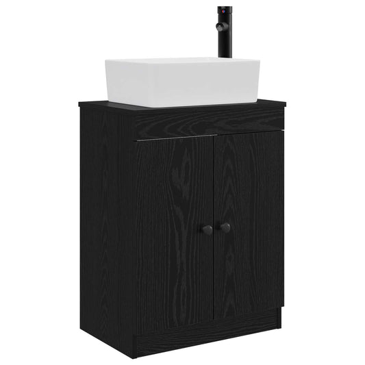 Bathroom Vanity with Sink Black 54 x 35 x 83 cm Engineered Wood Bathroom Vanity with Sink Black 54 x 35 x 83 cm Engineered Wood