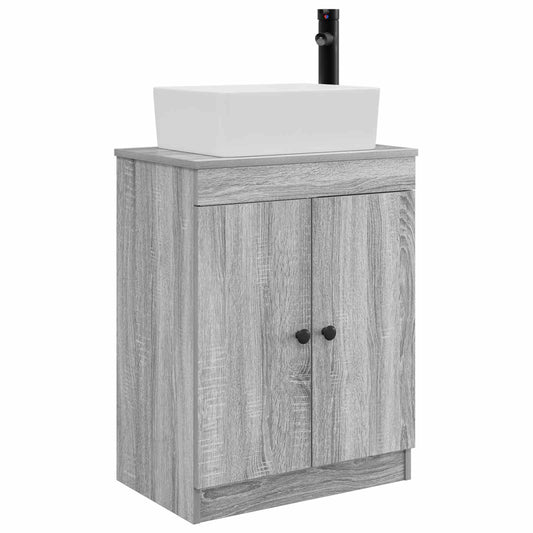 Bathroom Vanity with Sink Grey Sonoma 54 x 35 x 83 cm Bathroom Vanity with Sink Grey Sonoma 54 x 35 x 83 cm