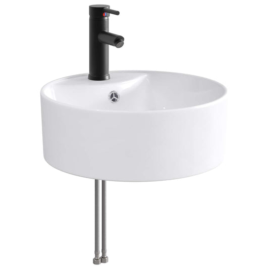 Bathroom Sink with Faucet and Drain Matte Black Bathroom Sink with Faucet and Drain Matte Black