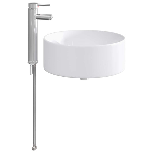 Bathroom Sink with Faucet and Drain Chrome Bathroom Sink with Faucet and Drain Chrome