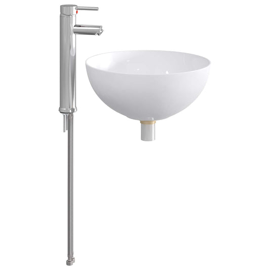 Bathroom Sink with Faucet and Drain Chrome Bathroom Sink with Faucet and Drain Chrome