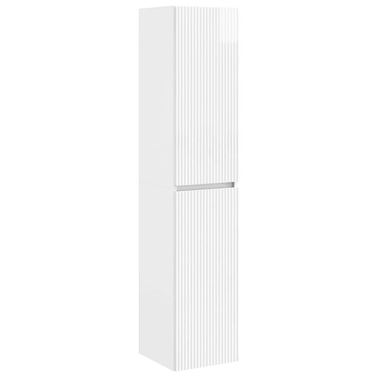 Wall-mounted Bathroom Cabinet High Gloss White Wall-mounted Bathroom Cabinet High Gloss White