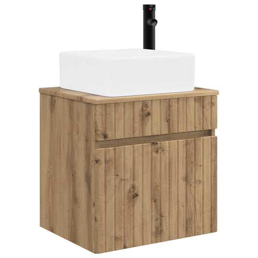 Wall-mounted Sink Vanity Artisan Oak 49 x 41 x 63 cm Wall-mounted Sink Vanity Artisan Oak 49 x 41 x 63 cm
