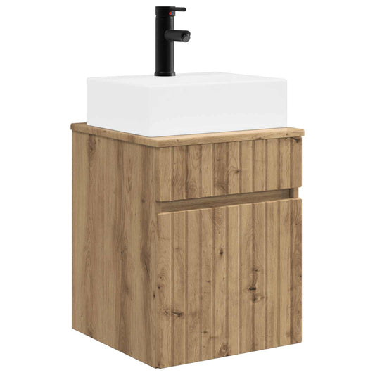 Wall-mounted Sink Vanity Artisan Oak 39 x 41 x 62.5 cm Wall-mounted Sink Vanity Artisan Oak 39 x 41 x 62.5 cm