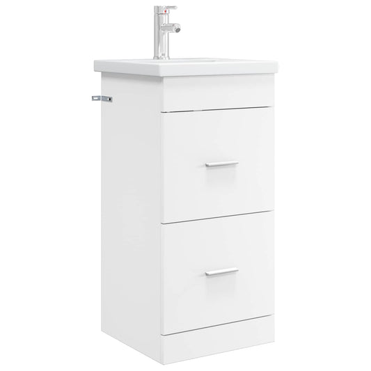 Bathroom Vanity with Sink White 42 x 40 x 84.5 cm Bathroom Vanity with Sink White 42 x 40 x 84.5 cm