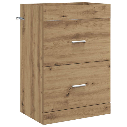 Bathroom Under Sink Cabinet Artisan Oak 56 x 37.5 x 81 cm Bathroom Under Sink Cabinet Artisan Oak 56 x 37.5 x 81 cm