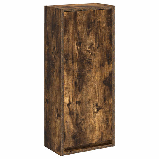 Wall-mounted Sink Vanity Smoked Oak 35 x 20 x 81 cm Wall-mounted Sink Vanity Smoked Oak 35 x 20 x 81 cm