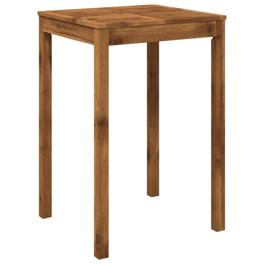 Garden Bar Table Natural 70 x 68.5 x 105 cm Solid Acacia Wood Garden Bar Table Natural 70 x 68.5 x 105 cm Solid Acacia Wood