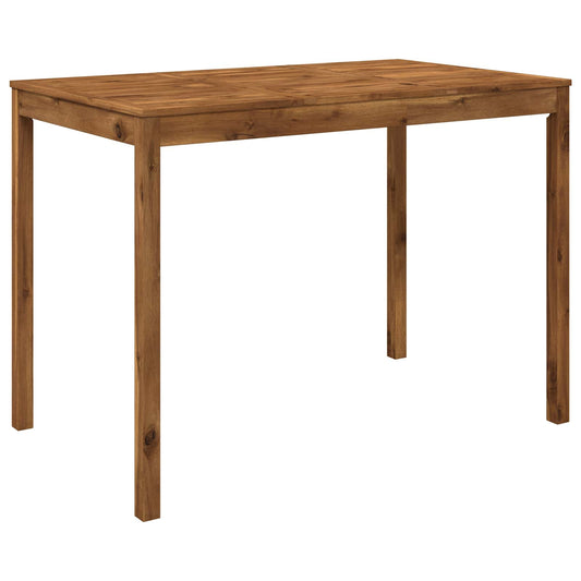 Garden Bar Table Natural 147 x 88.5 x 105 cm Solid Acacia Wood Garden Bar Table Natural 147 x 88.5 x 105 cm Solid Acacia Wood