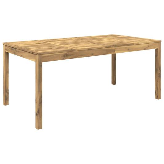 Garden Dinner Table White 180 x 88.5 x 75 cm Solid Acacia Wood Garden Dinner Table White 180 x 88.5 x 75 cm Solid Acacia Wood