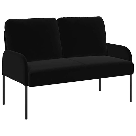Sofas with Cushion Black 115 x 56 x 80 cm Plywood Sofas with Cushion Black 115 x 56 x 80 cm Plywood