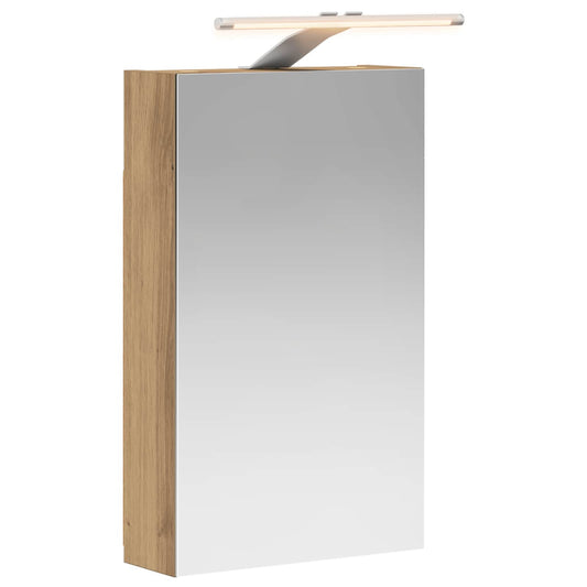 Bathroom Mirror Cabinet Artisan Oak 30 x 10.5 x 50 cm Bathroom Mirror Cabinet Artisan Oak 30 x 10.5 x 50 cm