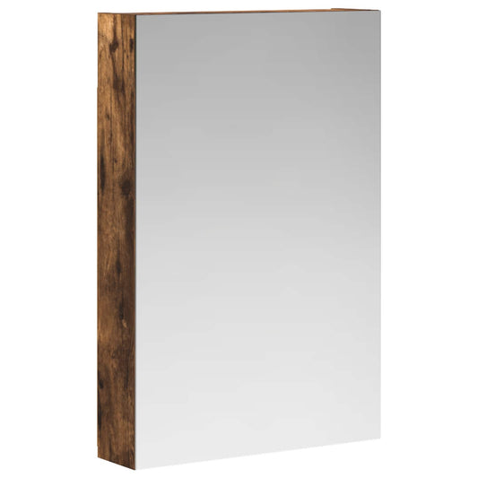 Bathroom Mirror Cabinet Smoked Oak 40 x 10.5 x 60.5 cm Bathroom Mirror Cabinet Smoked Oak 40 x 10.5 x 60.5 cm
