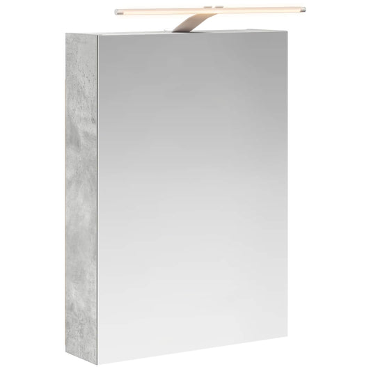 Bathroom Mirror Cabinet Concrete Grey 50 x 14.5 x 70 cm Bathroom Mirror Cabinet Concrete Grey 50 x 14.5 x 70 cm