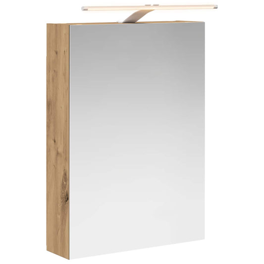 Bathroom Mirror Cabinet Artisan Oak 50 x 14.5 x 70 cm Bathroom Mirror Cabinet Artisan Oak 50 x 14.5 x 70 cm