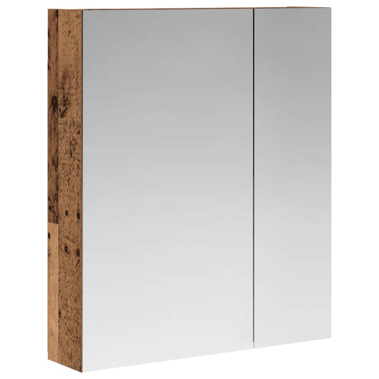 Bathroom Mirror Cabinet Old Wood 60 x 14.5 x 70 cm Bathroom Mirror Cabinet Old Wood 60 x 14.5 x 70 cm