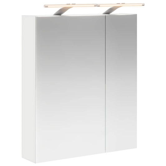 Bathroom Mirror Cabinet White 60 x 14.5 x 70 cm Engineered wood Bathroom Mirror Cabinet White 60 x 14.5 x 70 cm Engineered wood
