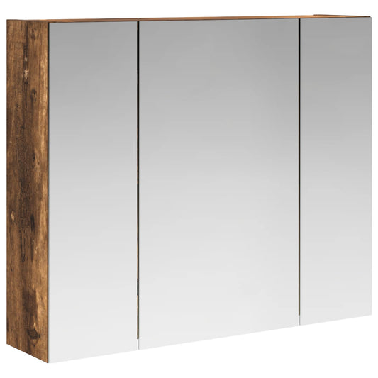 Bathroom Mirror Cabinet Smoked Oak 60 x 14.5 x 50 cm Bathroom Mirror Cabinet Smoked Oak 60 x 14.5 x 50 cm