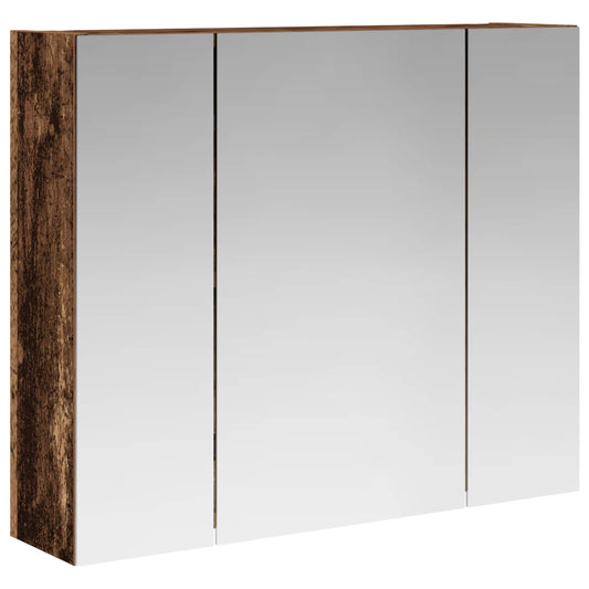 Bathroom Mirror Cabinet Old Wood 60 x 14.5 x 50 cm Bathroom Mirror Cabinet Old Wood 60 x 14.5 x 50 cm
