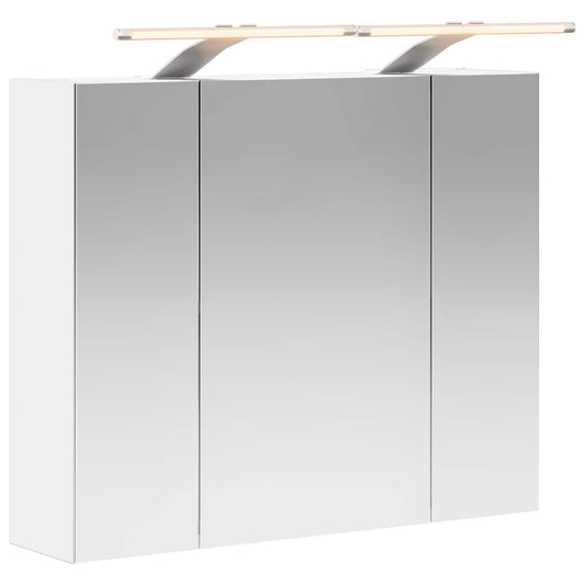 Bathroom Mirror Cabinet White 60 x 14.5 x 50 cm Engineered wood Bathroom Mirror Cabinet White 60 x 14.5 x 50 cm Engineered wood